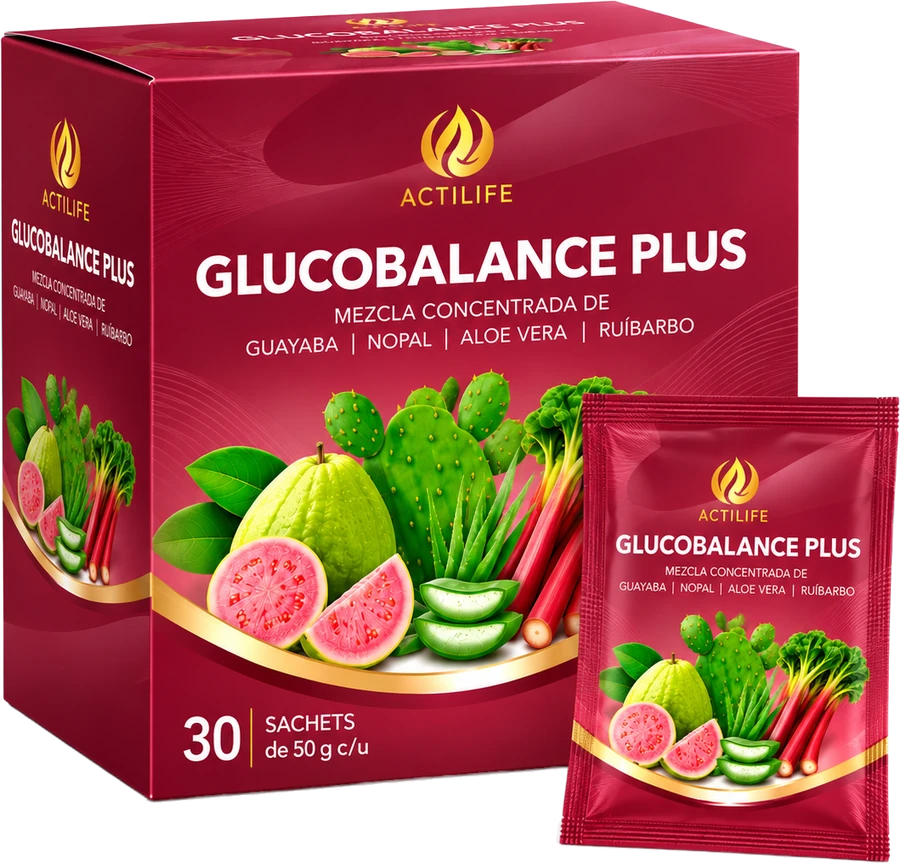 Glucobalance Plus, caja de 30 sachets